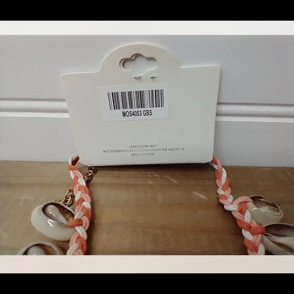 Mia Collection Sea Shell Necklace - Approximately 11"-12" Length-NWT - Picture 4 of 9